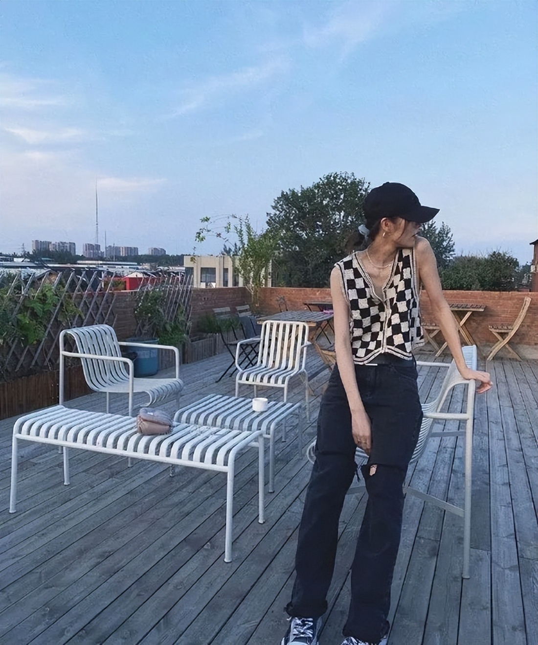 入秋穿搭牛仔马甲,适合秋日穿搭的马甲