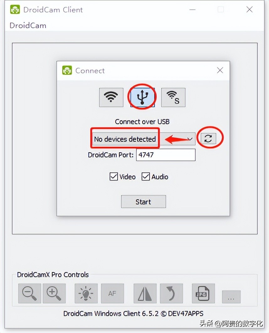 用手机做电脑的摄像头和麦克风,手机充当电脑麦克风