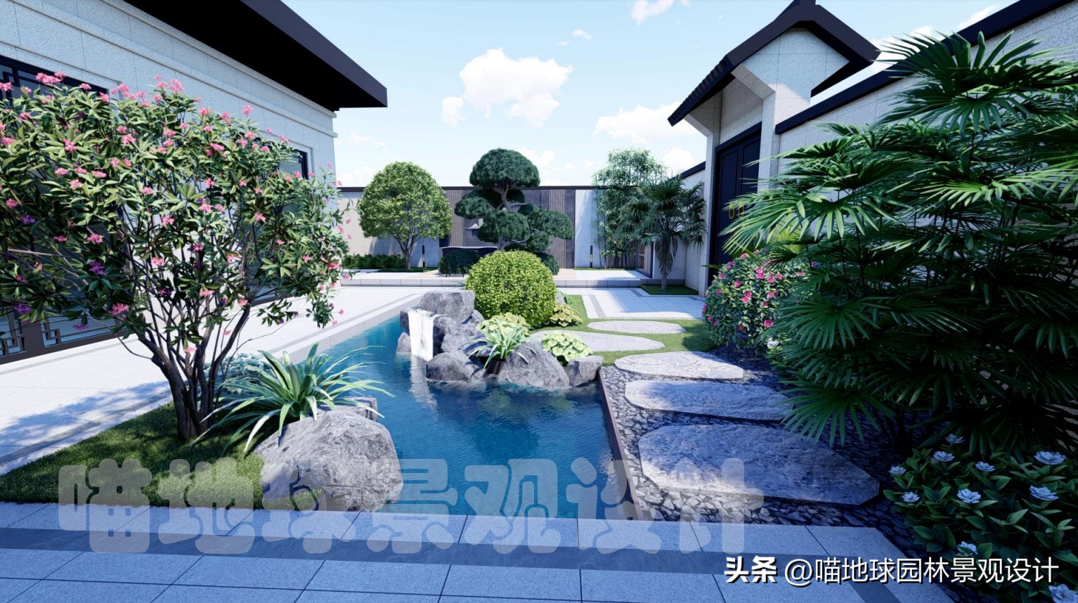 温泉别墅庭院,西双版纳超大庭院别墅带温泉