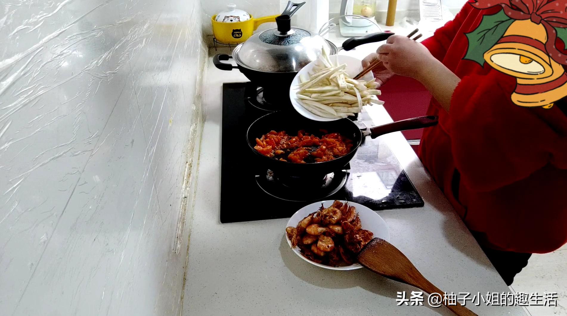 番茄茄汁大虾的做法大全家常,大虾丝瓜番茄汤的做法大全