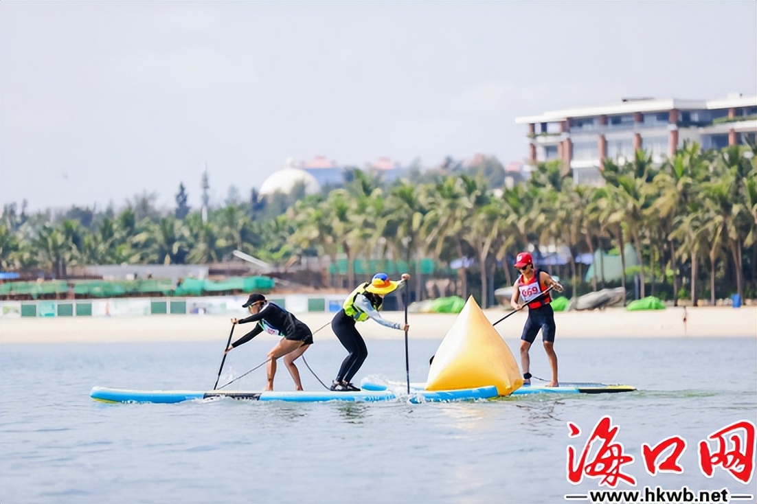 “热力滨海扬帆远航”水上嗨玩挑战赛在海口开赛[组图]
