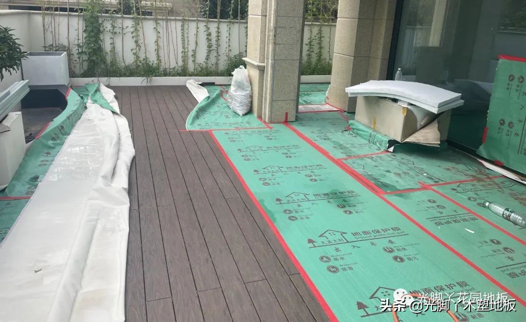 户外花园塑木地板安装方法,花园塑木地板铺设