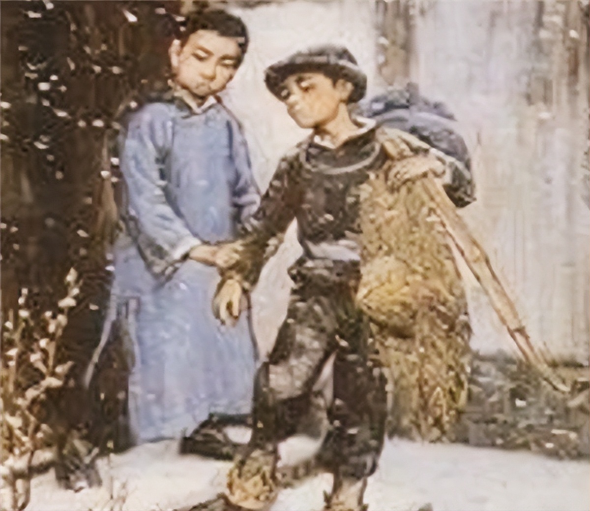 鲁迅30年后见闰土真实故事,鲁迅的少年玩伴闰土晚年生活