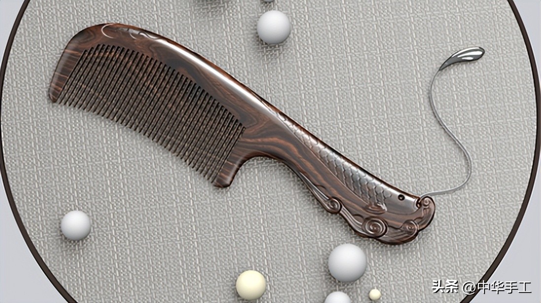 木梳简单设计图,手工木梳设计