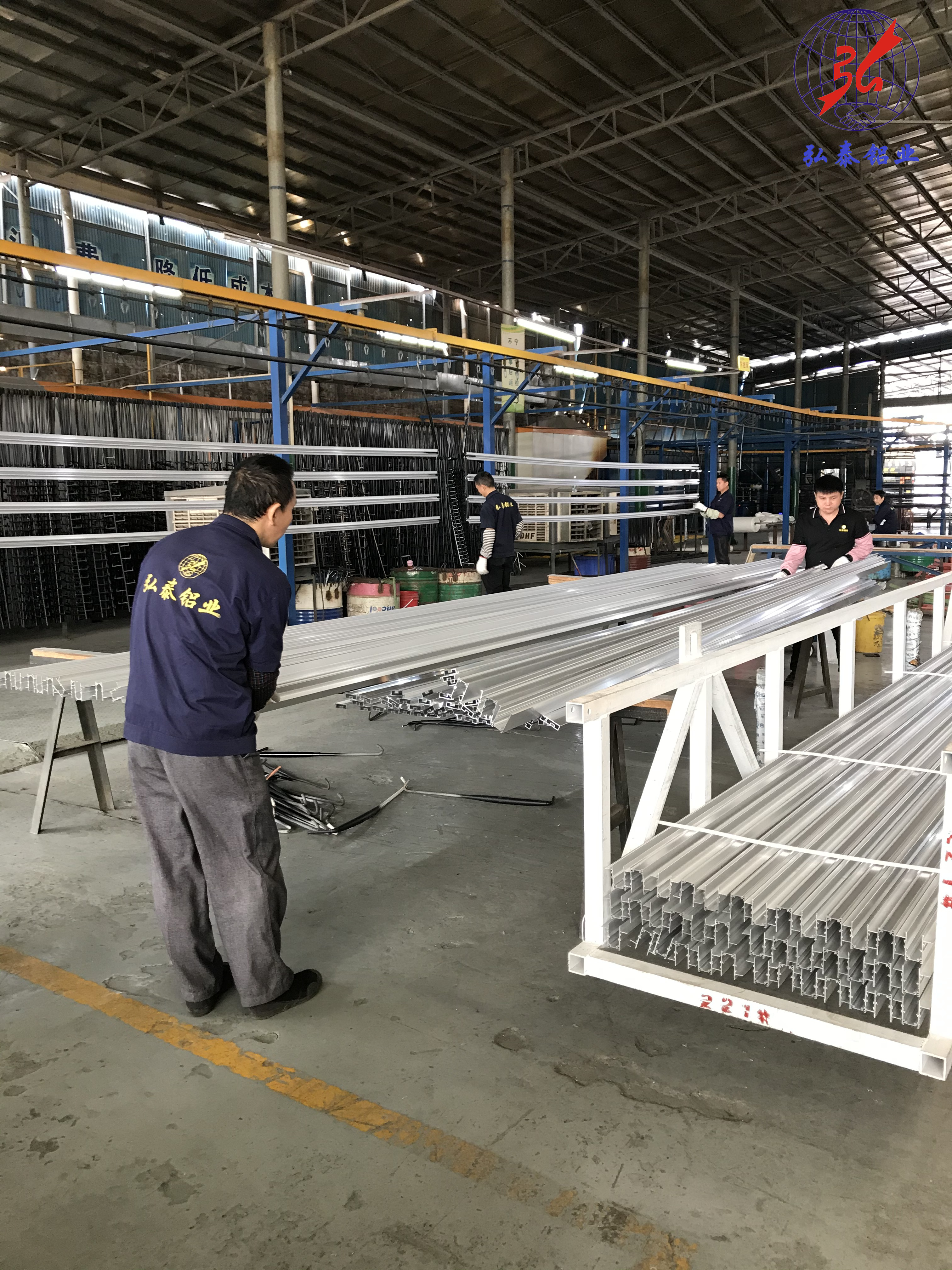 铝型材三酸氧化工艺流程,铝型材挤压喷涂工艺流程