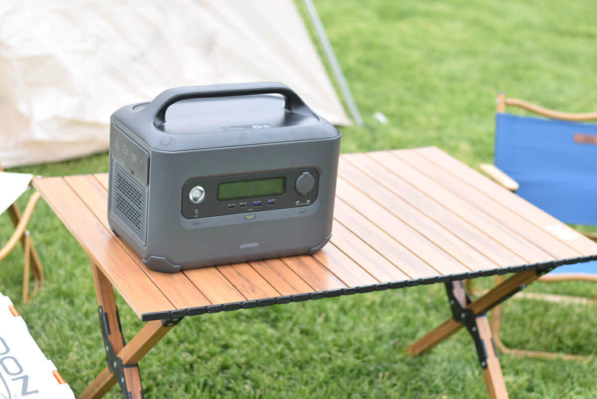 绿联户外电源gs1200实测,露营用户外电源推荐