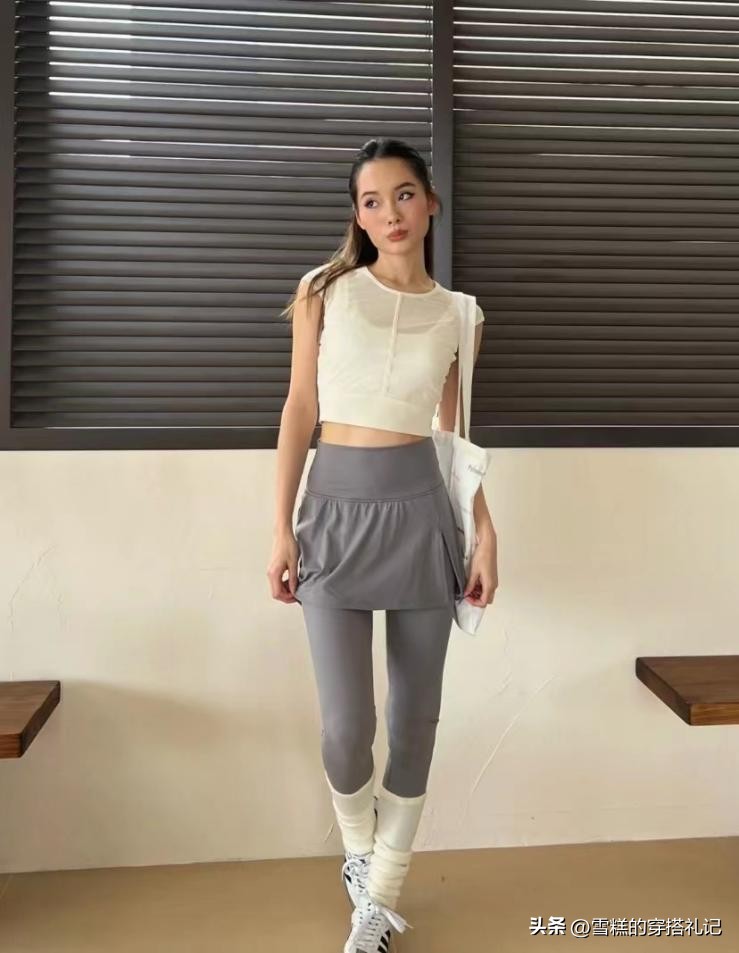 瑜伽服潮搭,新款瑜伽服搭配裤子