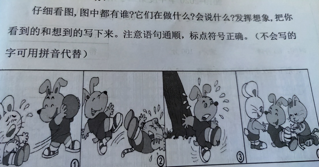 一二年级必考看图写话20篇,期末看图写话一年级