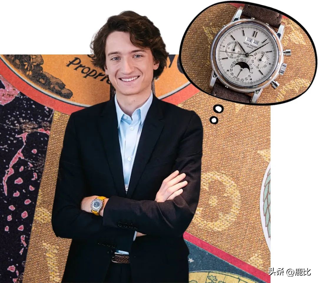 穿lv的人一般戴什么表,lv首富小儿子戴的手表