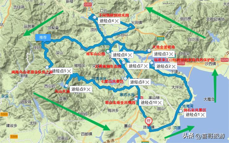 福建漳州云霄有什么好玩的景点,福建云霄旅游攻略路线