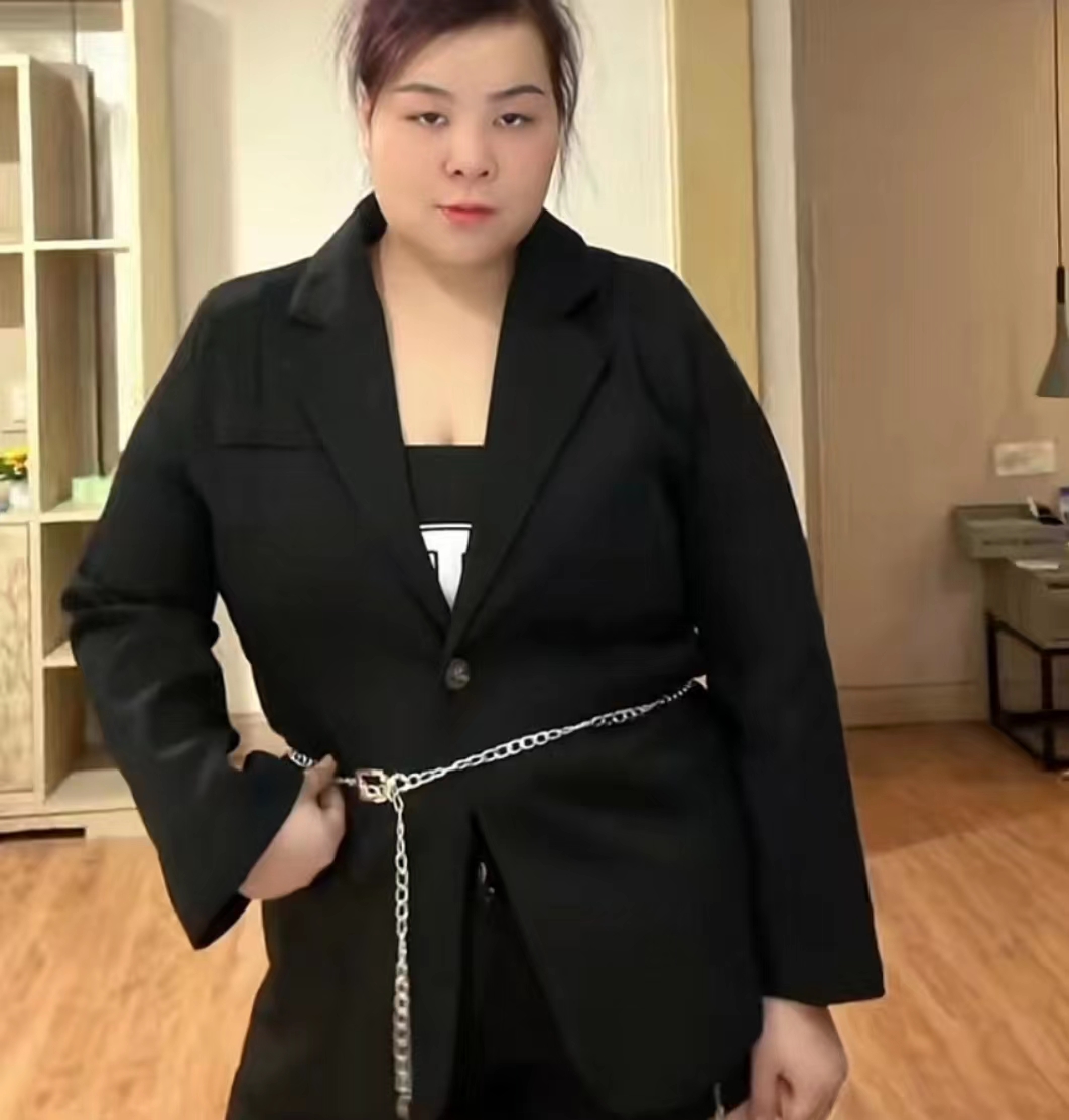 女网红肥肥,250斤的网红肥肥