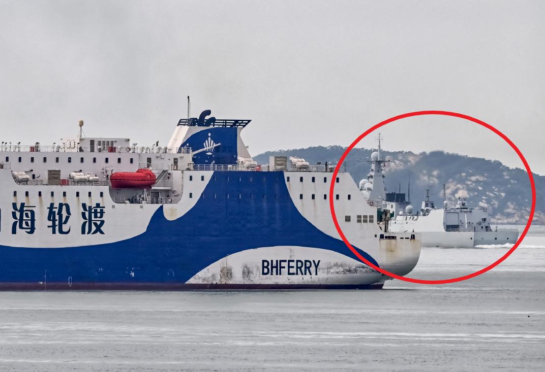 渤海轮渡台海,渤海轮渡参与军演