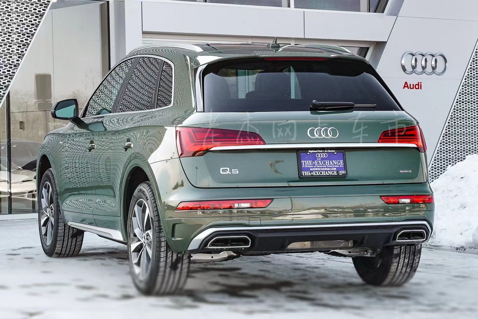 奥迪q5sportback2022与2021区别,2022奥迪q5时尚款内饰图片大全