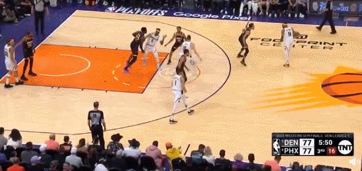 约基奇关键三分掘金力克快船,太阳129-124力克掘金首发阵容