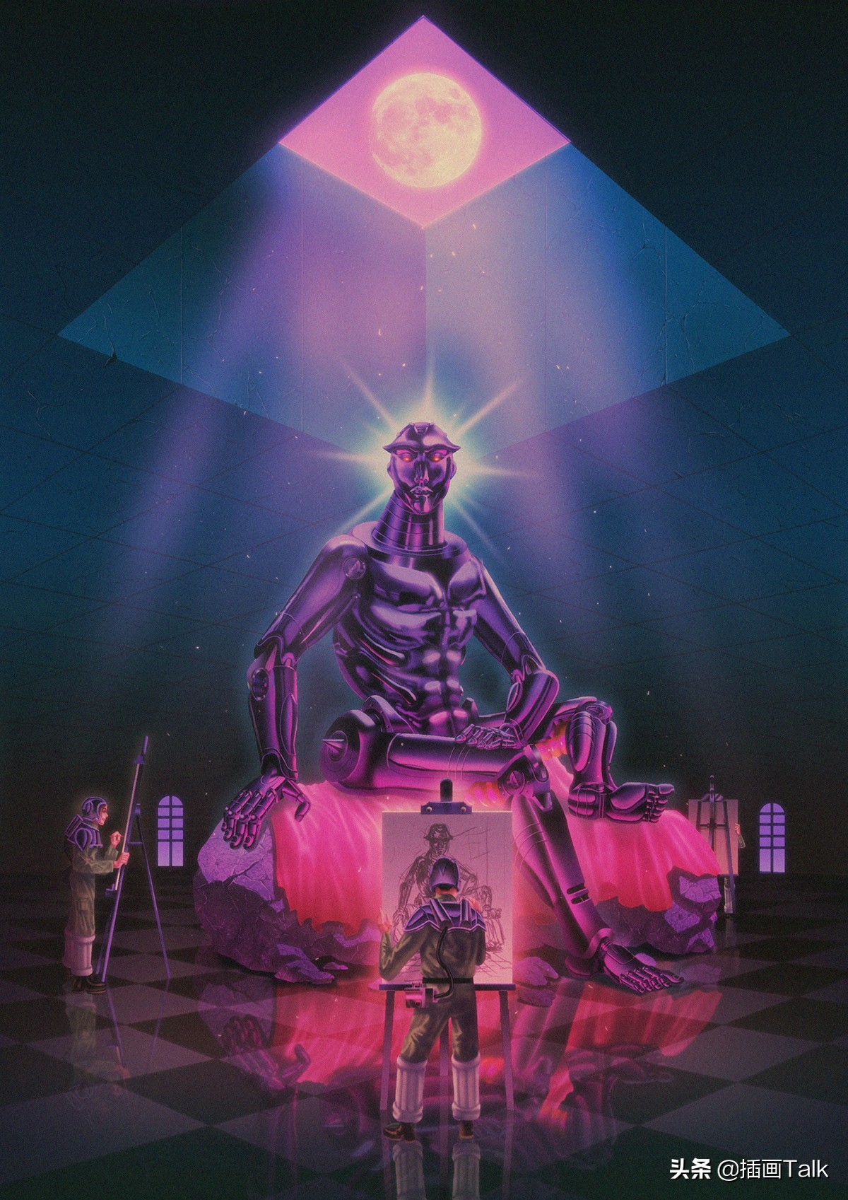 瑞士插画师DexterMaurer，微妙的和谐感