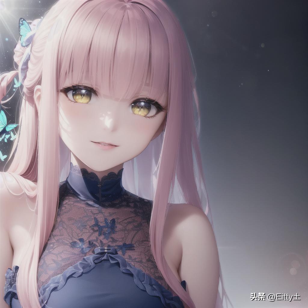 绘画动漫美少女壁纸,ai绘画二次元少女壁纸