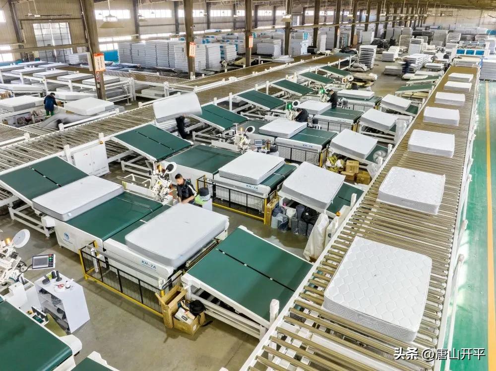 玉田乳胶床垫,玉田窝洛沽床垫生意