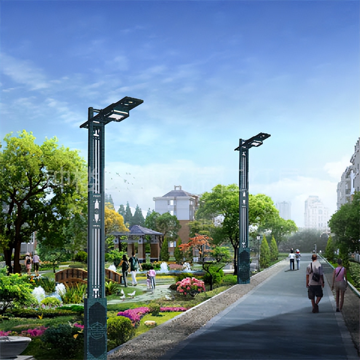 高效节能太阳能路灯怎么设置亮度,太阳能路灯节能降耗