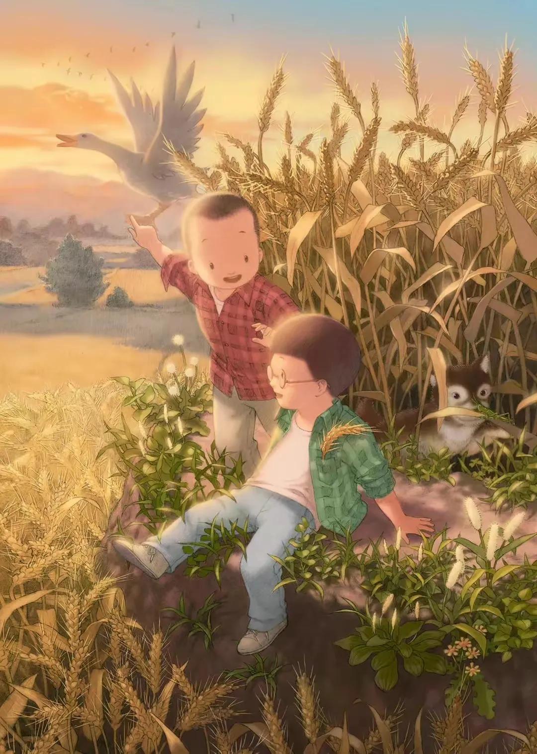 网友画的教材封面,网友画的小学教材插画对比图