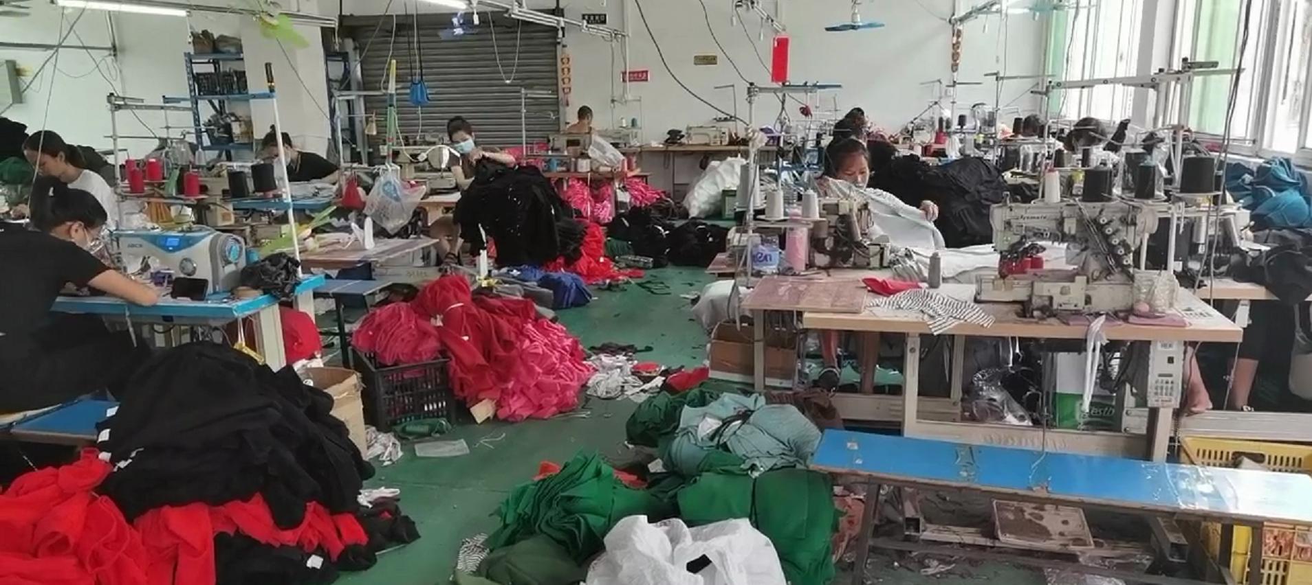 广州十三行女装新款羊羔绒打底裤,广州十三行女装批发一件怎么拿