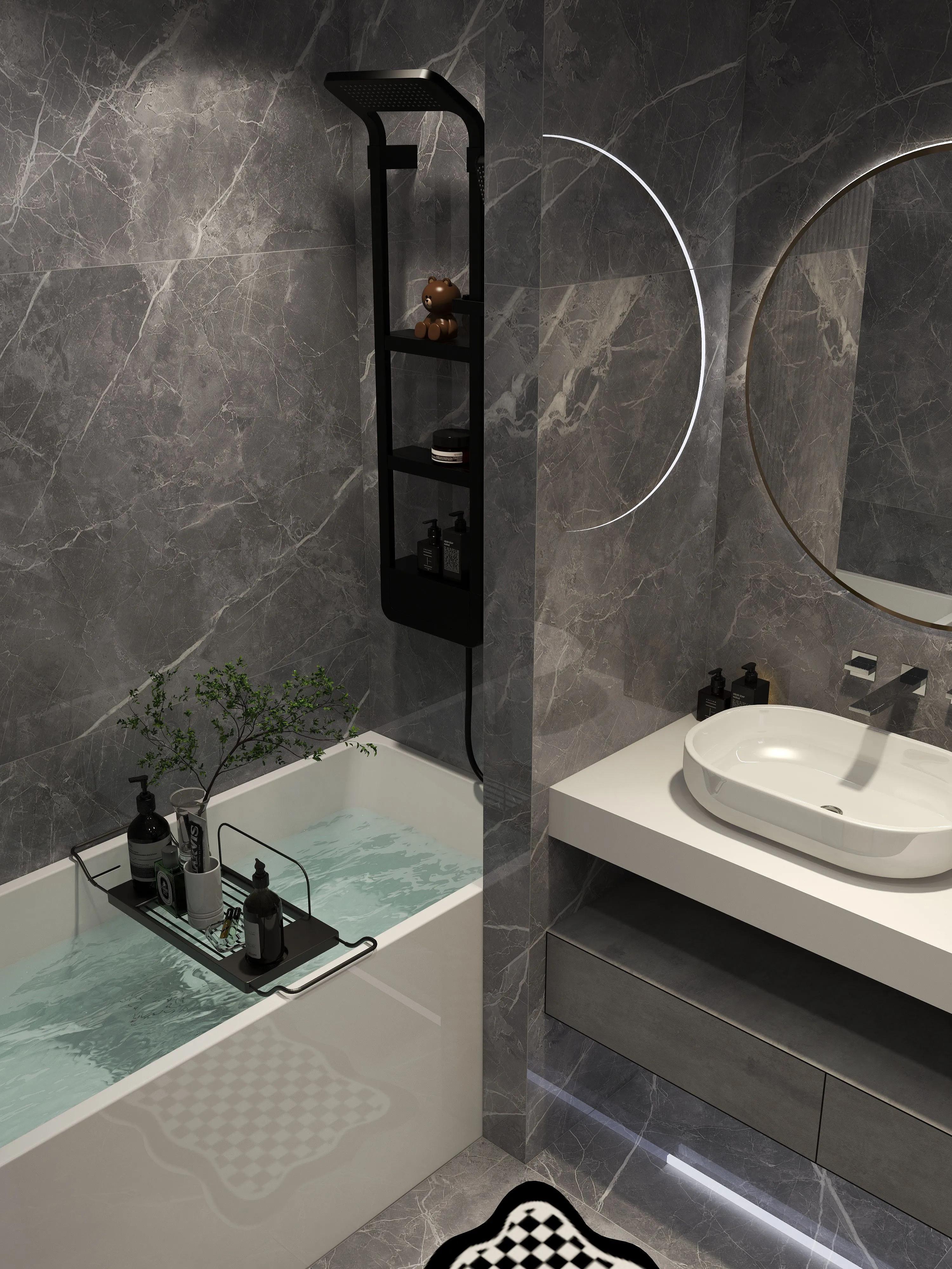 舒适又高颜值的浴缸如何选择,pg精铝石浴缸的优缺点