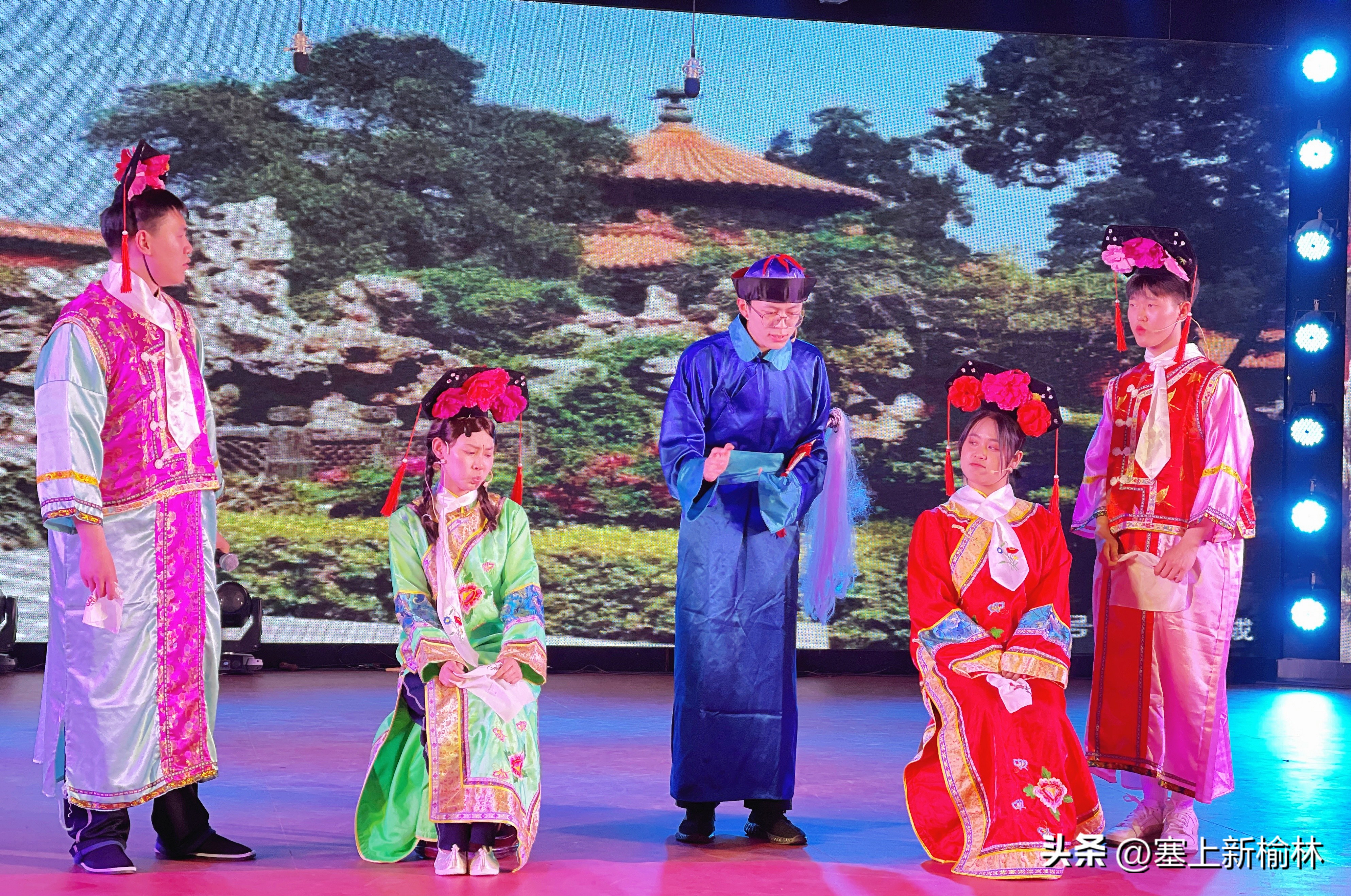 榆林二中第18届艺术节,榆林高新区第二中学开幕式