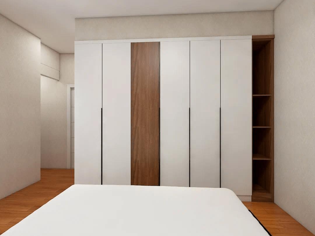 衣柜通顶门板易变形吗,衣柜门板变形