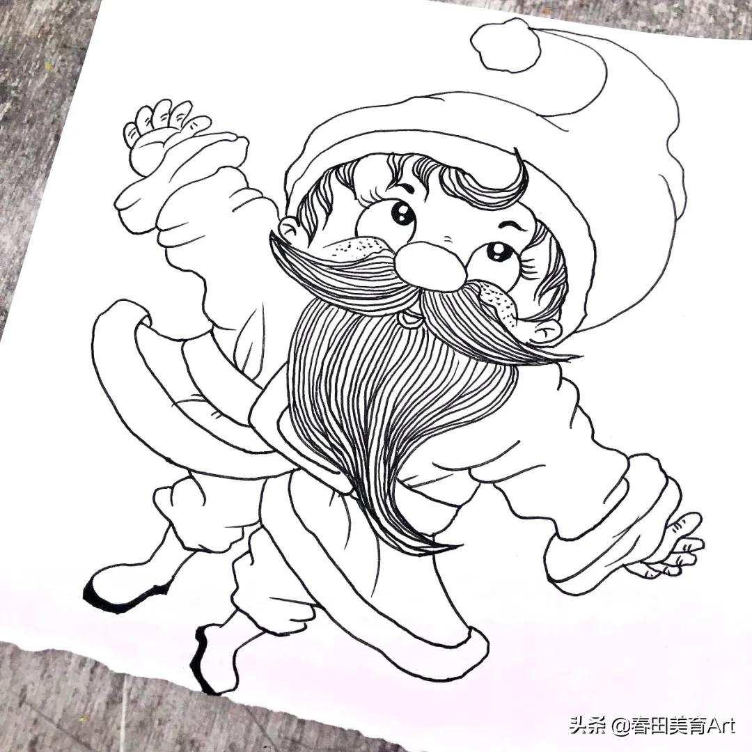 圣诞水晶球圣诞树醒图涂鸦教程,圣诞水晶球美术教程