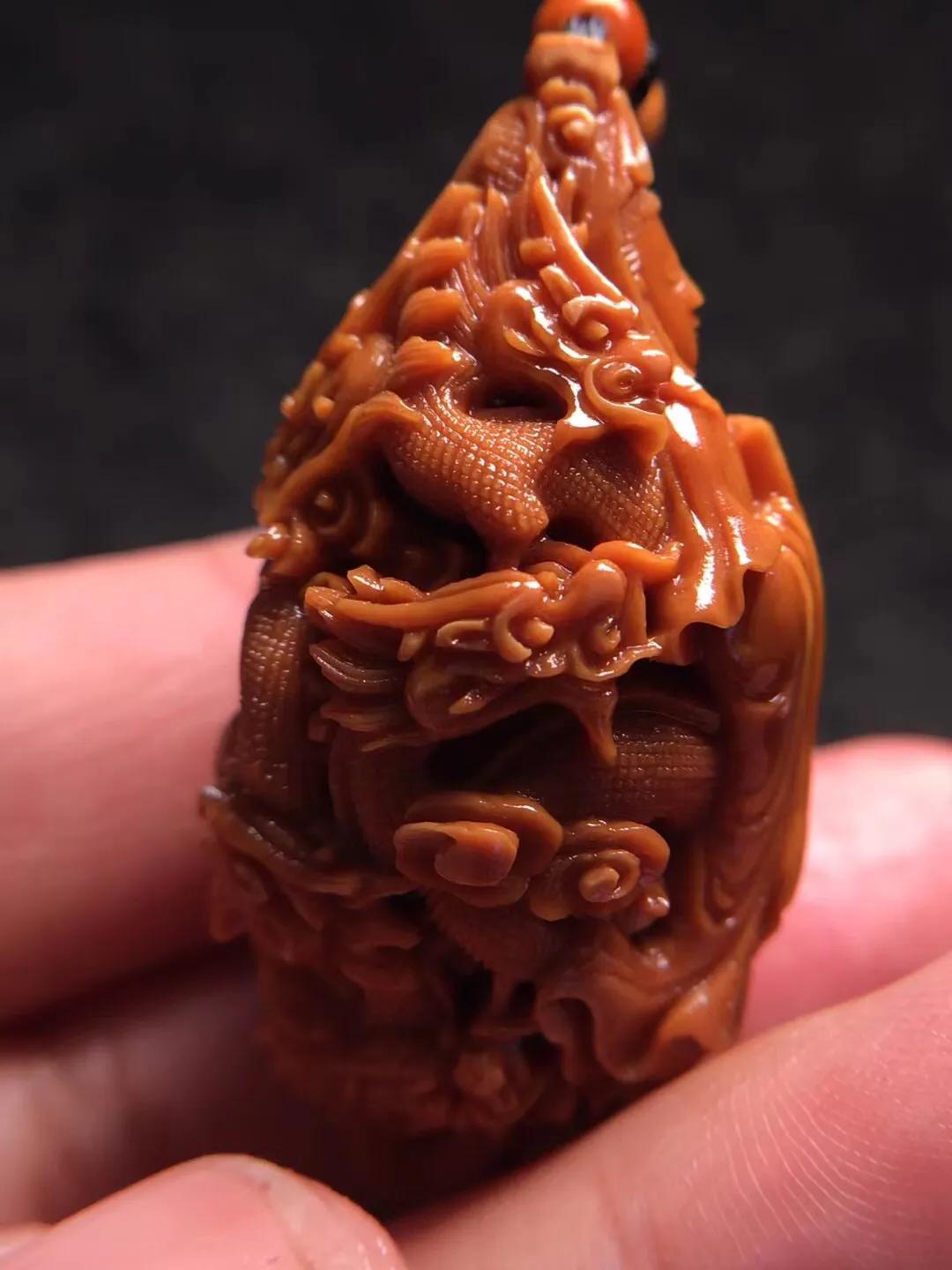 橄榄核雕新手简单入门,零基础橄榄核雕入门教程