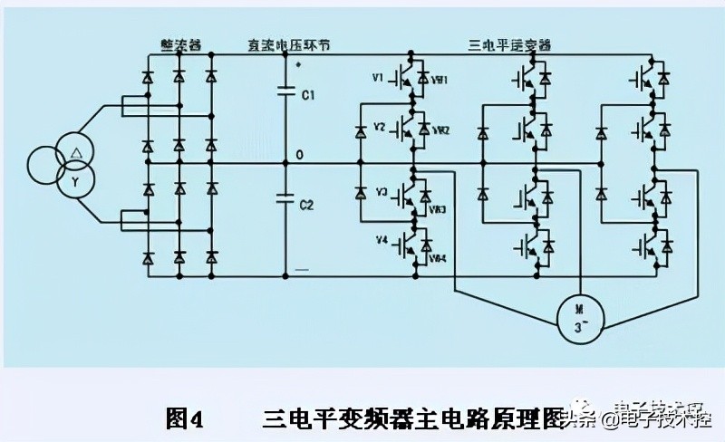变频器恒压供水一拖二电路原理图,变频器过流保护电路原理图