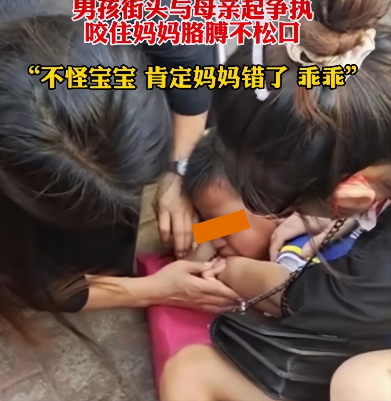 男孩打母亲咬母亲咋教育,慈母多败儿子杀父母