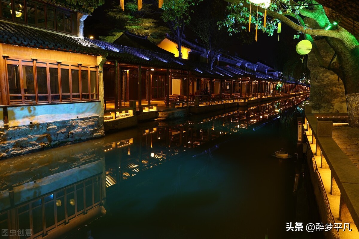 江苏昆山周庄古镇景区,江南水乡古镇昆山周庄美景赏析