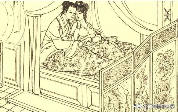 民间故事：深夜董生醉酒回家，摸黑上床，欲摸被窝却摸到一个女子