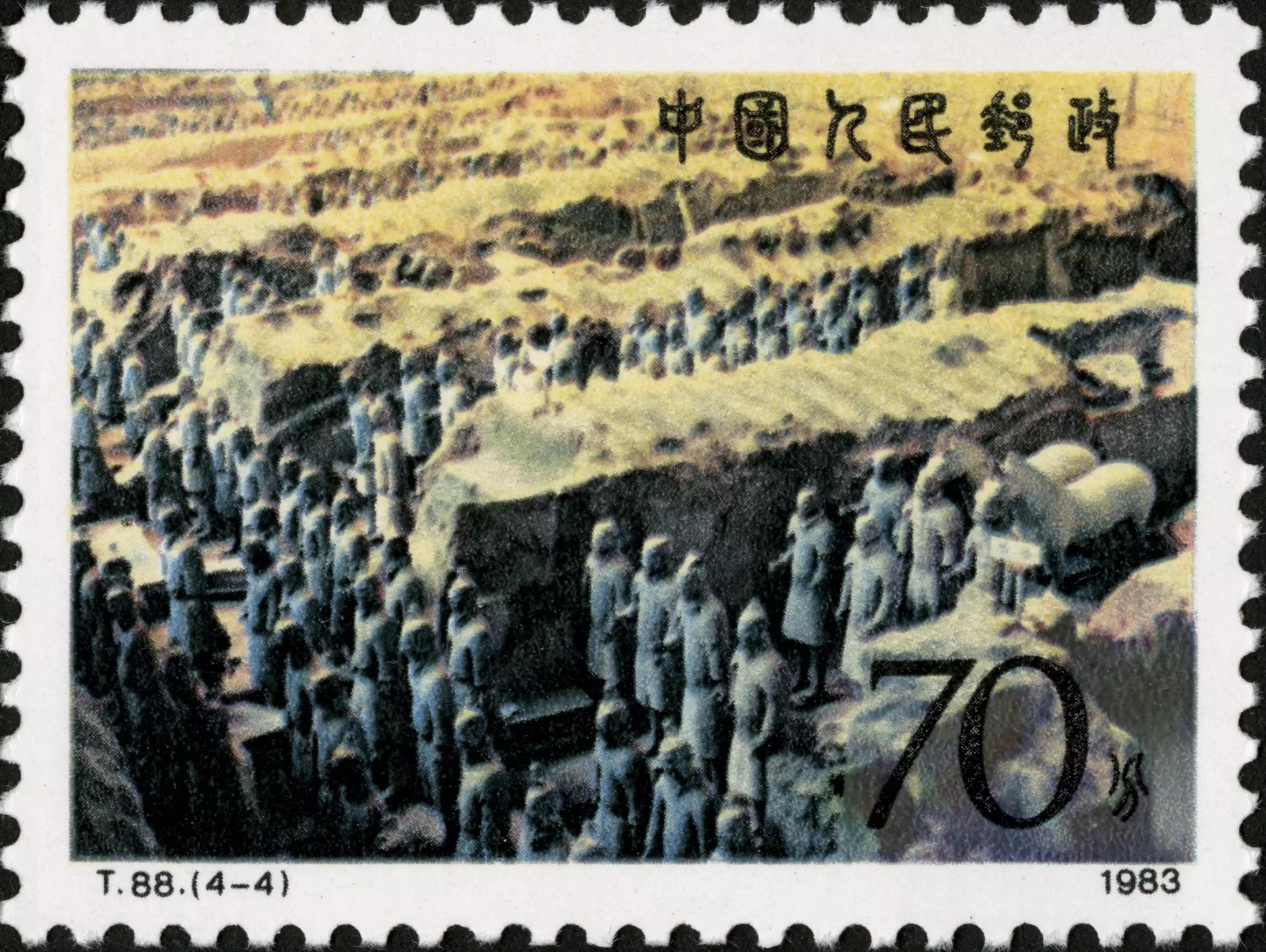 兵马俑纪念邮票价格,秦始皇铜车马邮票价格表