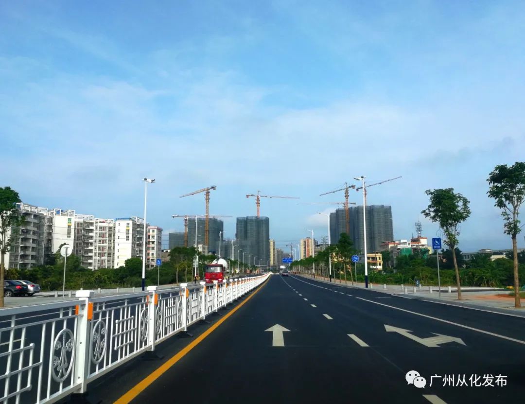广州市从化区公路规划图,从化新的公路建设