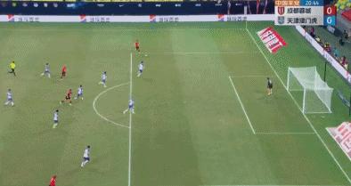 鲁能泰山上港陈蒲进球,陈蒲补时凌空斩破门