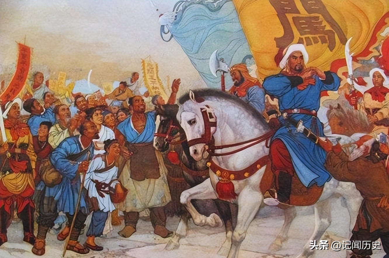 李自成当了42天皇帝，四件事把自己送上绝路，毛主席：决不能当他