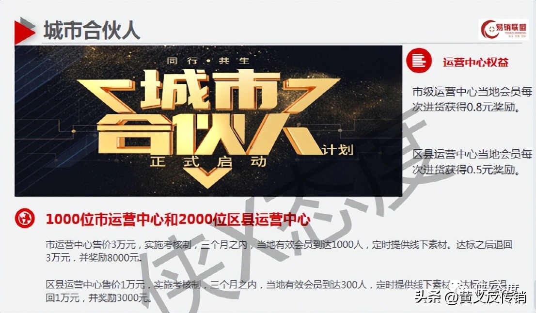 “易销联盟”收门槛、六级代理，如此违规操作，今后将何去何从？