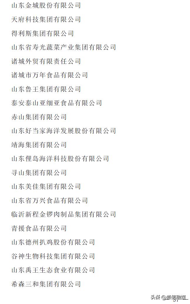 2023年农业产业化龙头企业名单,农业产业化国家重点龙头企业