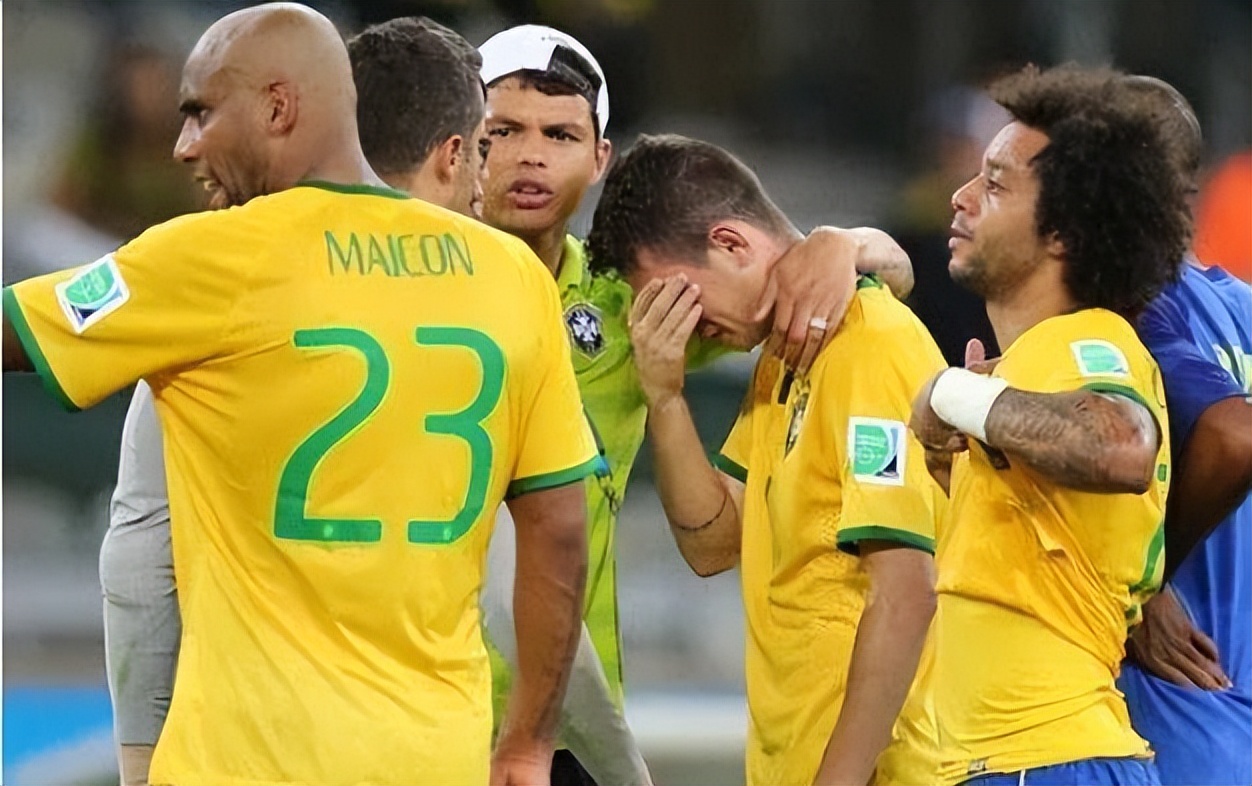 世界杯巴西1-7输球,巴西1-7惨败德国巴西的阵容