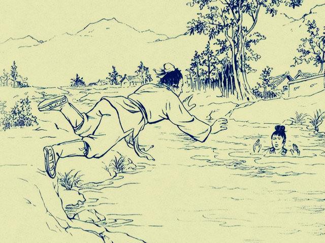 民间故事狐女子,民间故事女子借宿寺庙