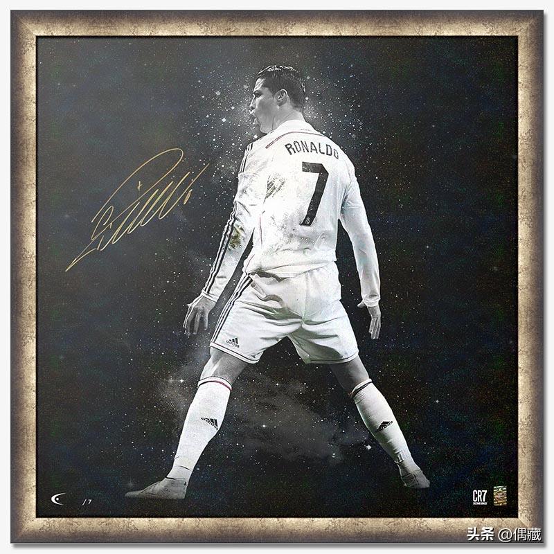 c罗海报最新,thedugout限量签名海报