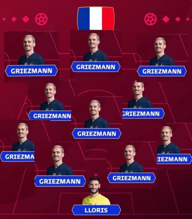 2-0！法国破24年魔咒！决赛梅西VS姆巴佩？法国官方:梅西PK格子!