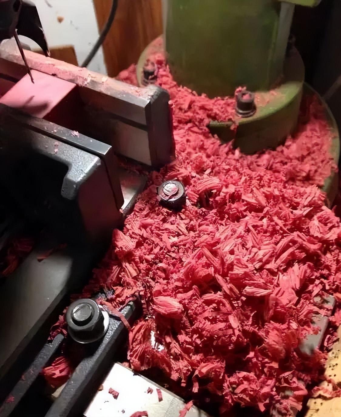 榉木雕刻手串,天然紫金砂手串