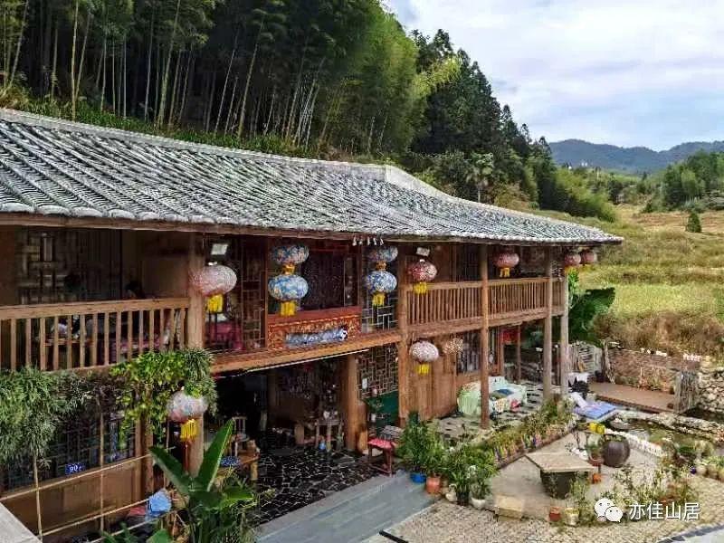 最美民宿山水田园,旅行最美民宿风景
