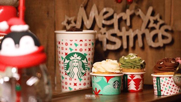 星巴克圣诞系列保温杯,星巴克圣诞款可爱杯子