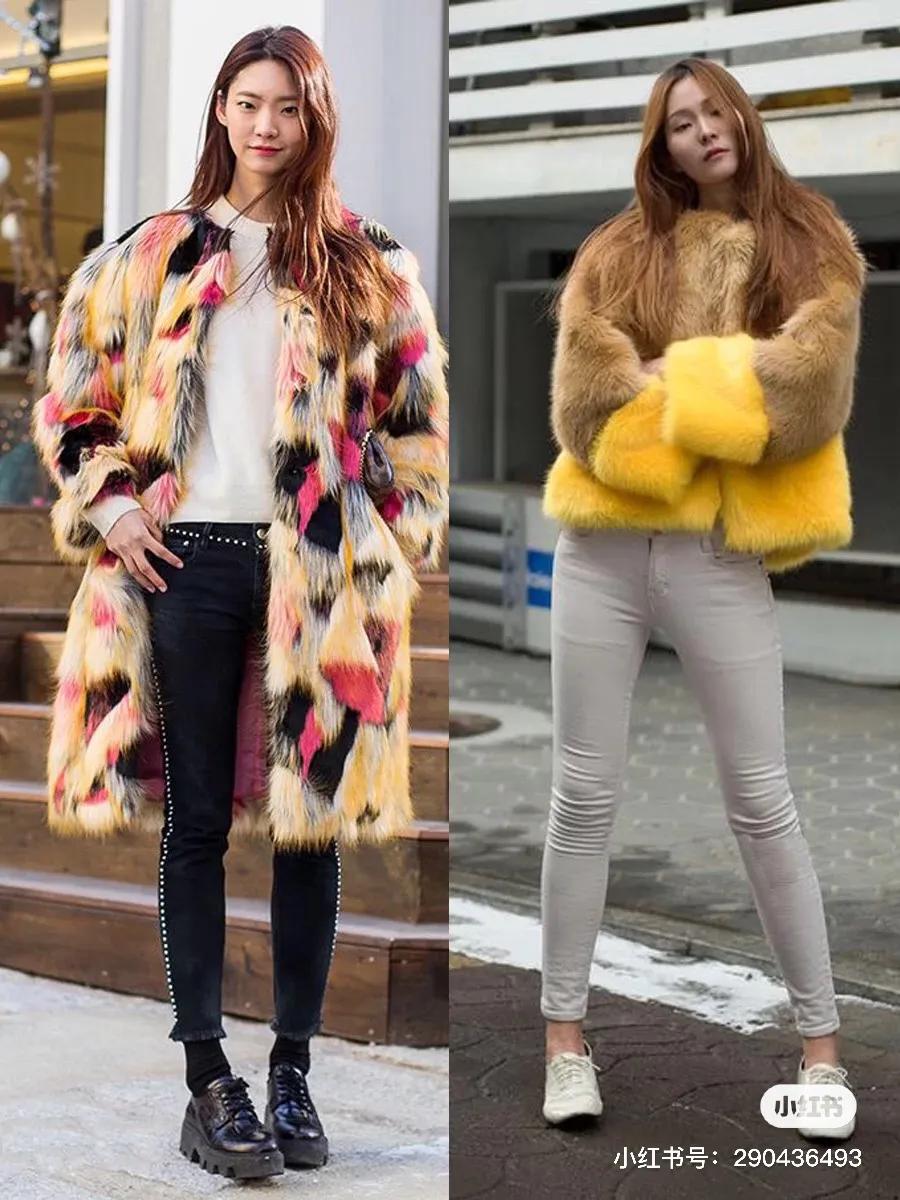 韩国小姐姐羽绒服,韩国小姐姐穿的羽绒服显瘦