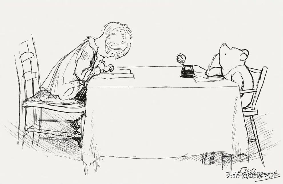 “爷青回”系列，一组罕见的小熊维尼原画，引起无数人共鸣