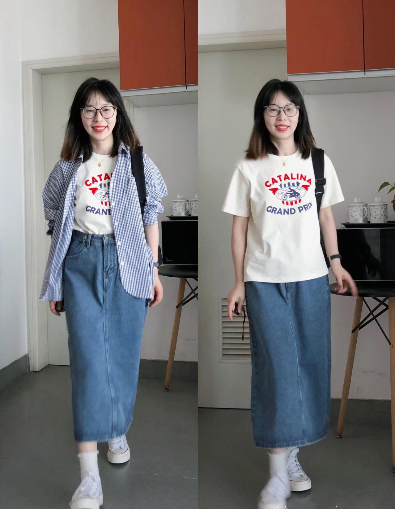 普通长相博主穿搭,穿衣很有气质的女生博主