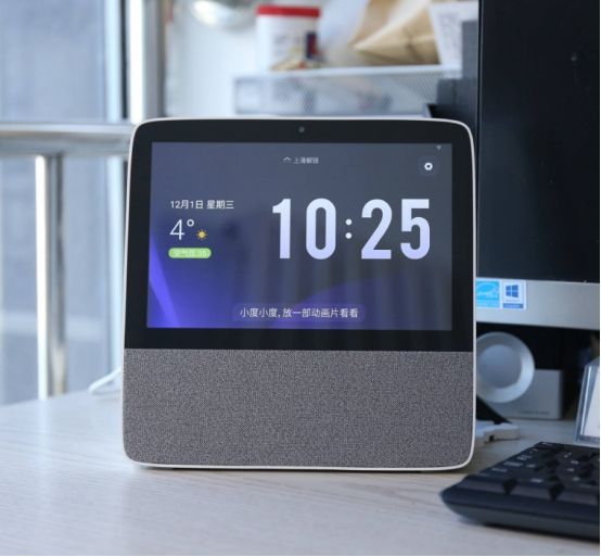 官方标配小度在家智能屏x8红色,小米小爱同学触屏音箱pro8和小度x8
